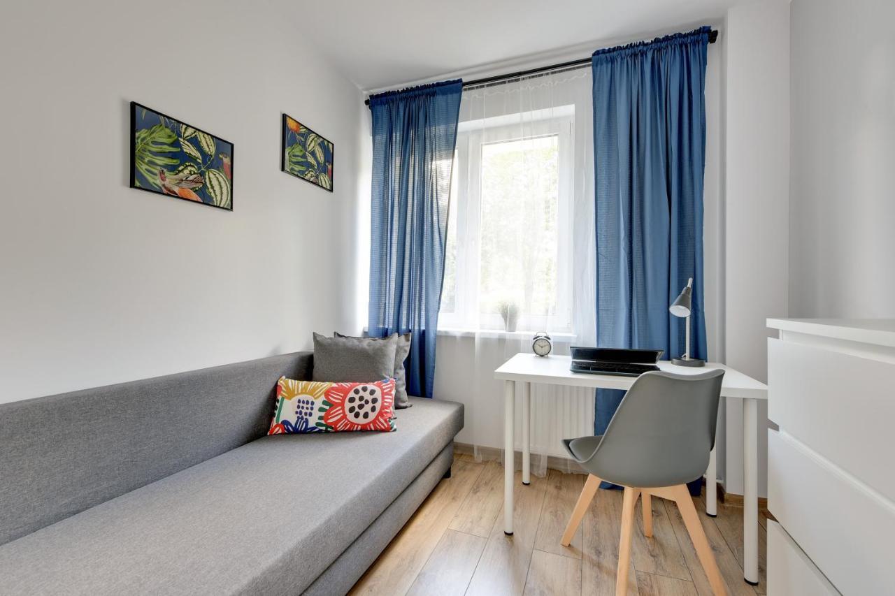 Pokoje Gdansk Zaspa 5B Bagian luar foto